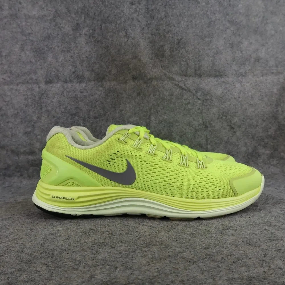 Nike Shoes Womens 11.5 Athletic Trainers Running Lunarglide 4 Volt Reflective